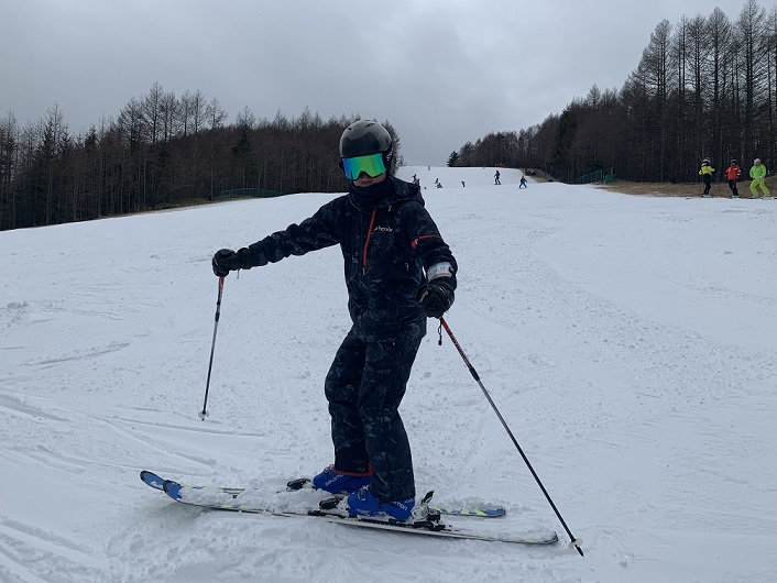 スキー検定1級　横滑り　ポイント